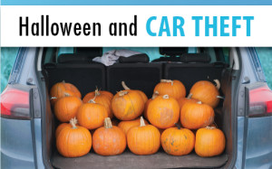 Pumpkins in Car